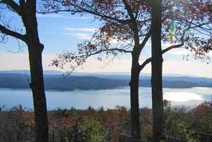 Ashokan Reservoir in Glenford, NY