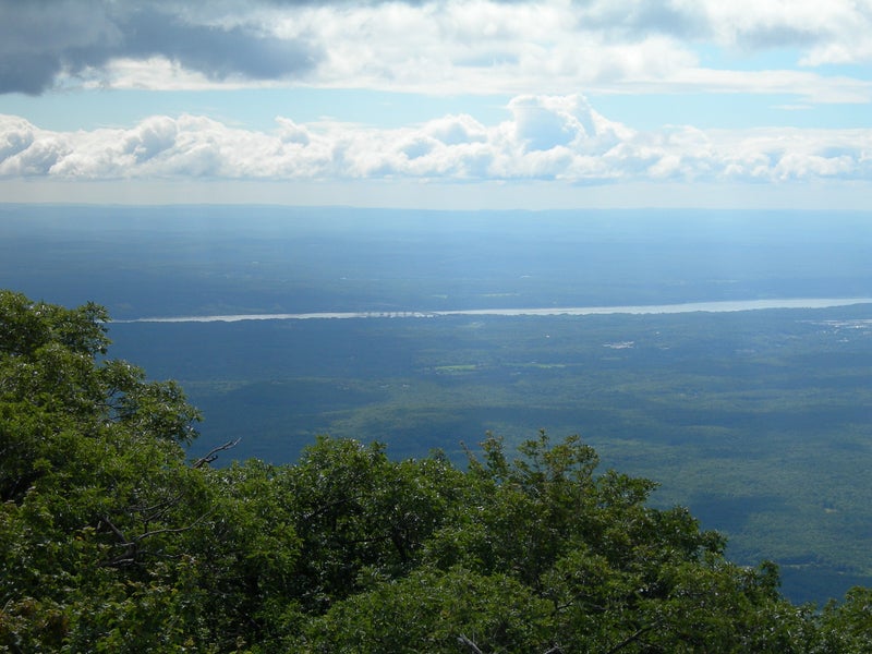 Aerial view of Woodstock, NY